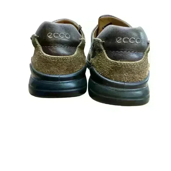 ECCO Men’s Brown Suede/Leather Receptor Comfort Walking Shoe Ero Size 43 US 10 - Picture 8 of 10
